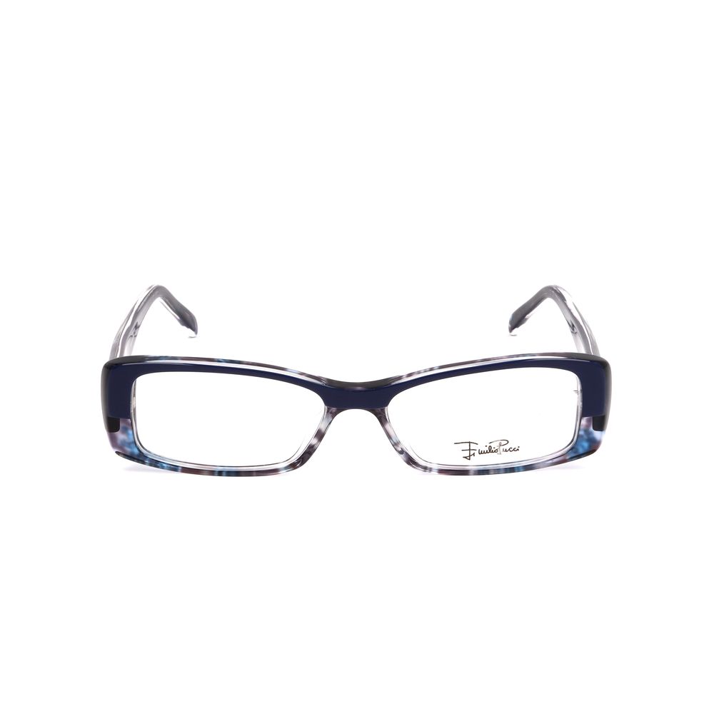 Blue Plastic Glasses (frames) Accessory