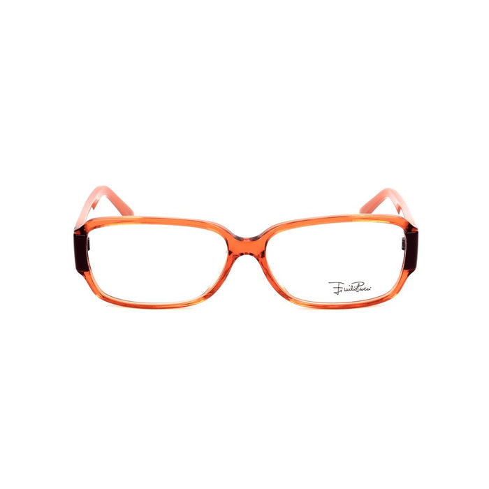 Orange Plastic Glasses (frames) Accessory
