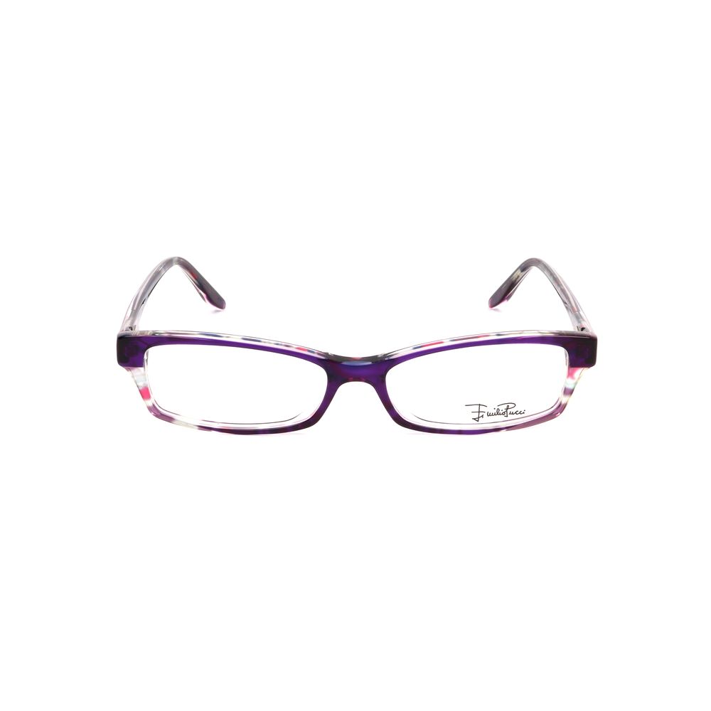 Purple Plastic Glasses (frames) Accessory