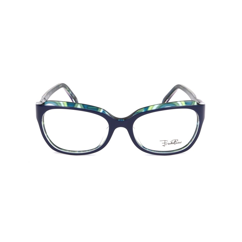 Blue Plastic Glasses (frames) Accessory
