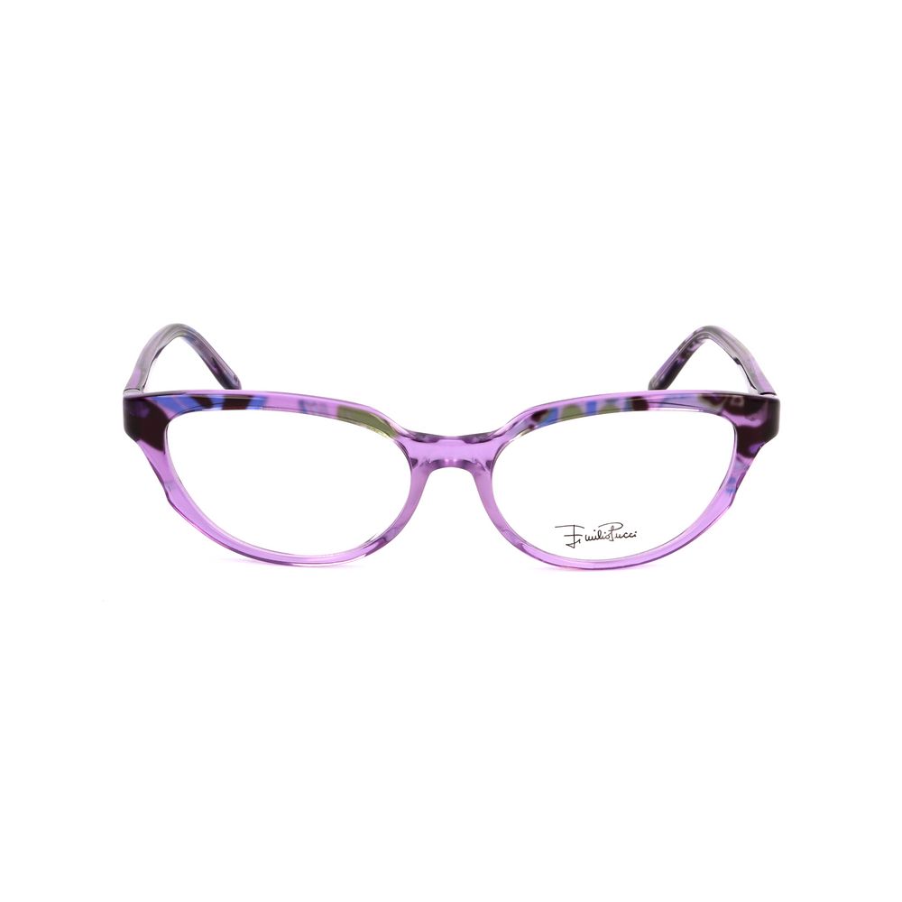 Purple Plastic Glasses (frames) Accessory
