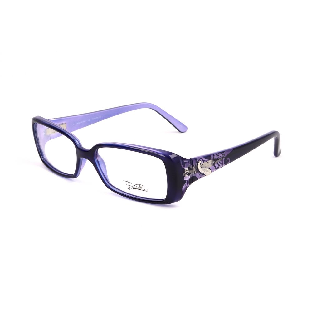 Purple Plastic Glasses (frames) Accessory