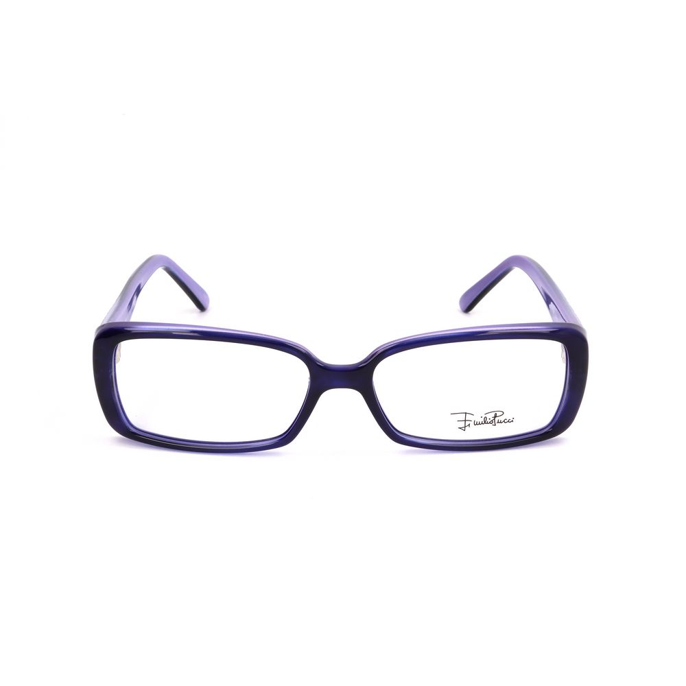Purple Plastic Glasses (frames) Accessory