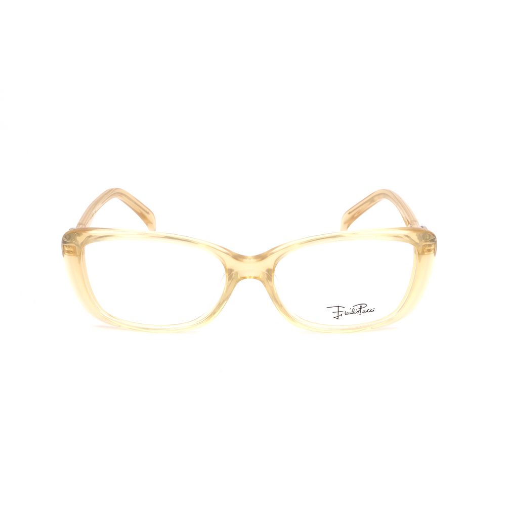 Orange Plastic Glasses (frames) Accessory