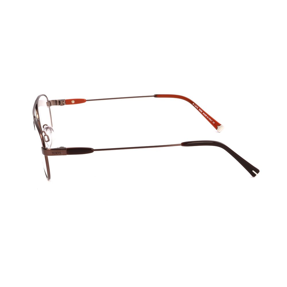 Tod's TOTO5006049AC Metal eyeglasses in brown — view 3