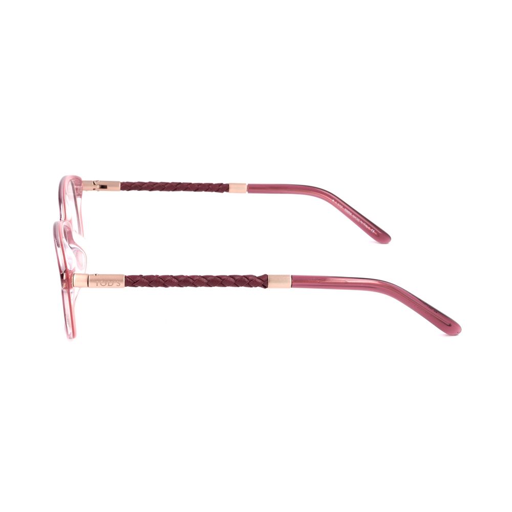 Tod's TOTO4054068AC Acetate eyeglasses in red — view 3