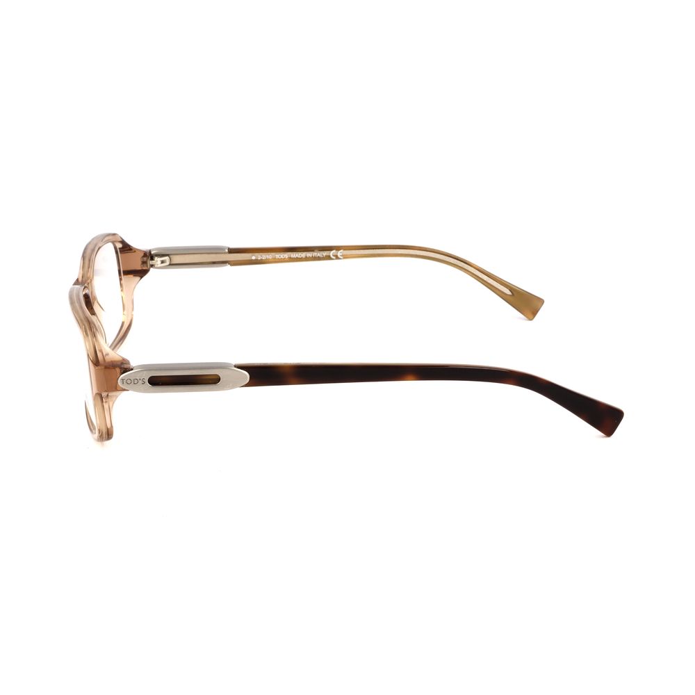 Tod's TOTO501804752AC Acetate eyeglasses in brown — view 3