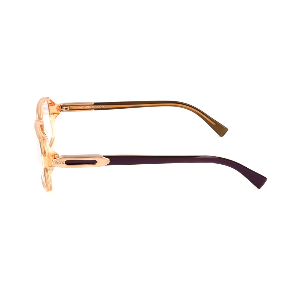Tod's TOTO501804454AC Acetate eyeglasses in orange — view 3