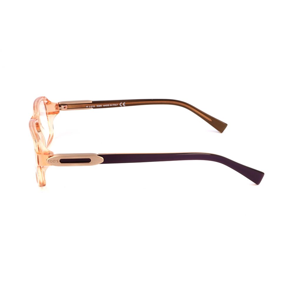 Tod's TOTO501804452AC Acetate eyeglasses in orange — view 3