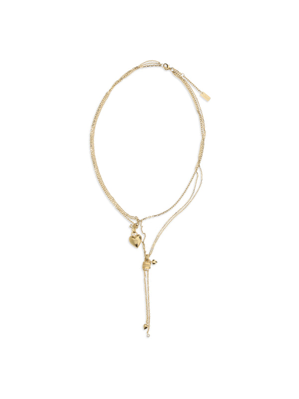 Chloé Brass necklace in gold
