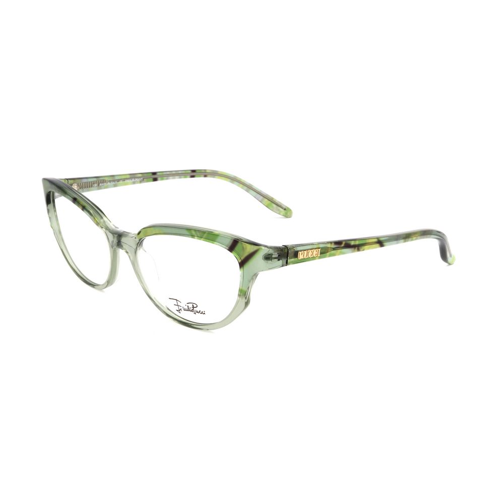 Green Plastic Glasses (frames) Accessory