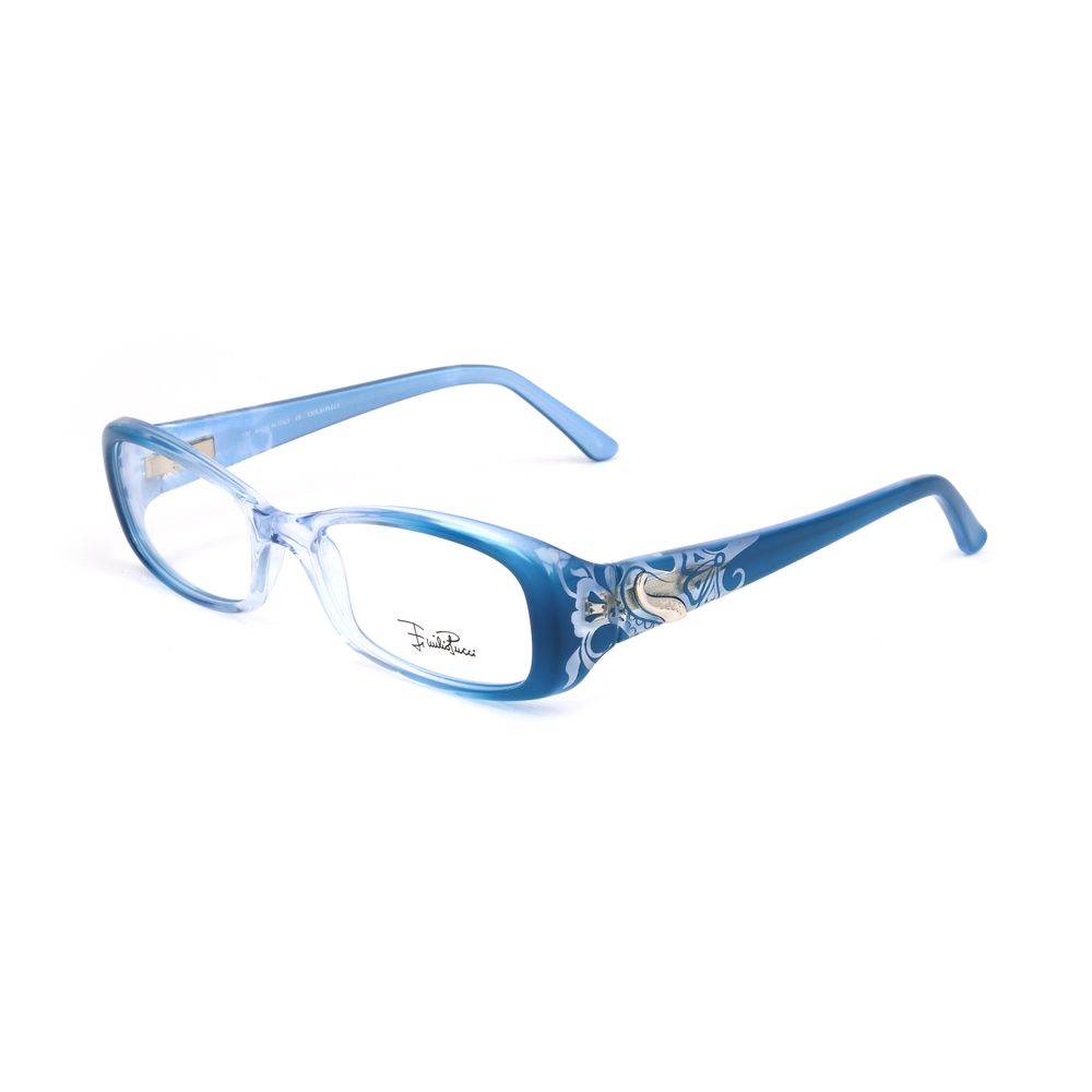 Blue Plastic Glasses (frames) Accessory