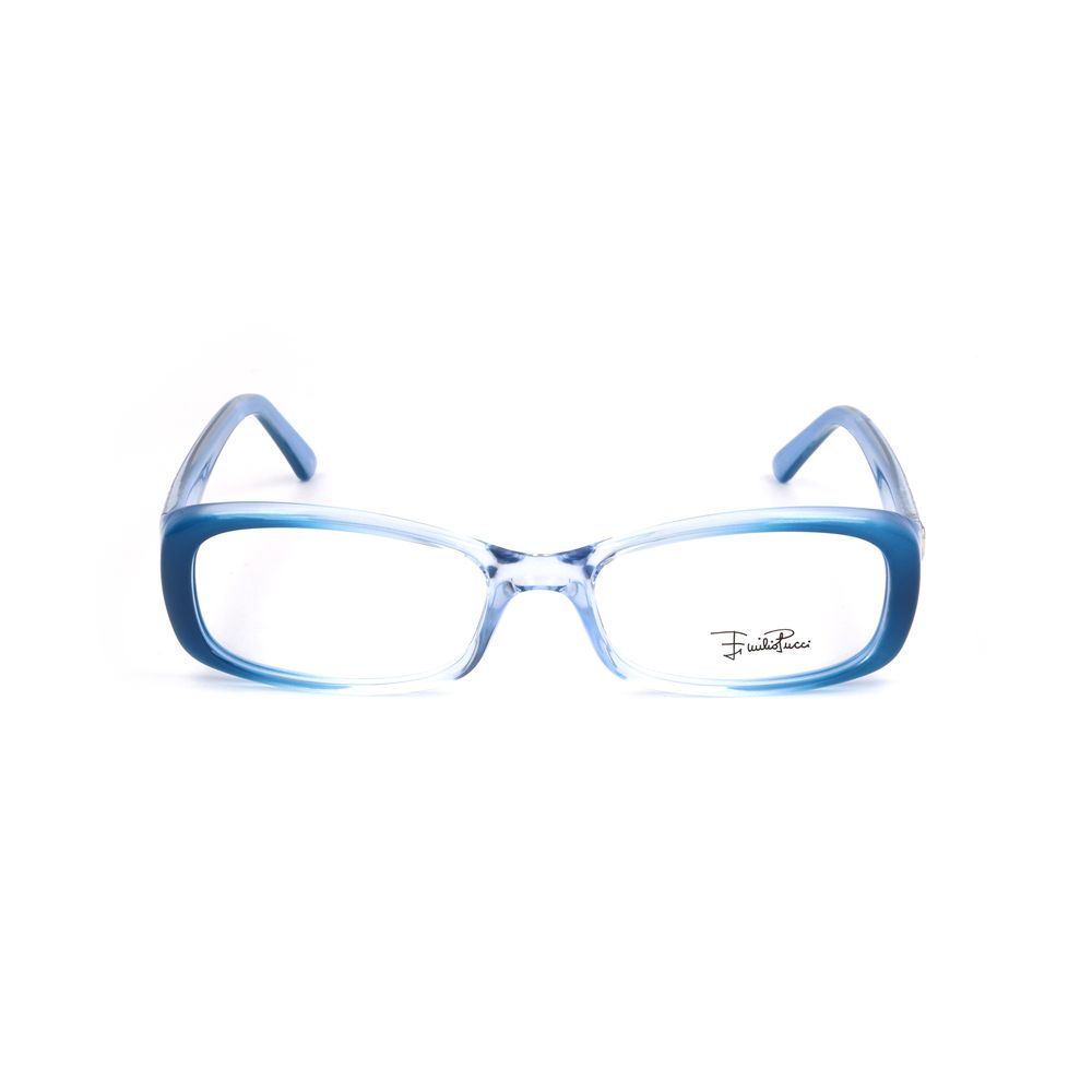 Blue Plastic Glasses (frames) Accessory