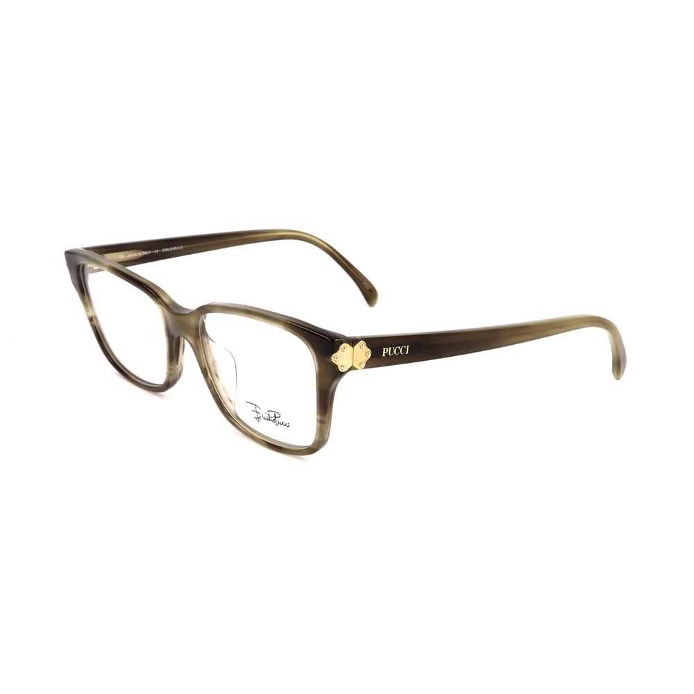 Green Plastic Glasses (frames) Accessory