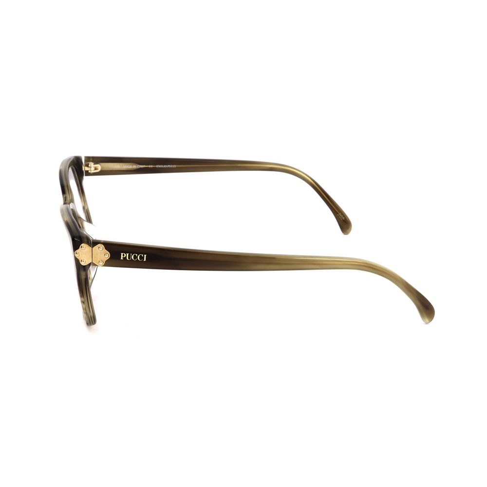 Green Plastic Glasses (frames) Accessory
