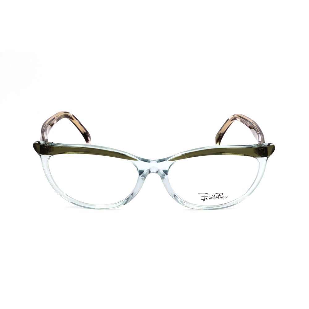 Green Plastic Glasses (frames) Accessory