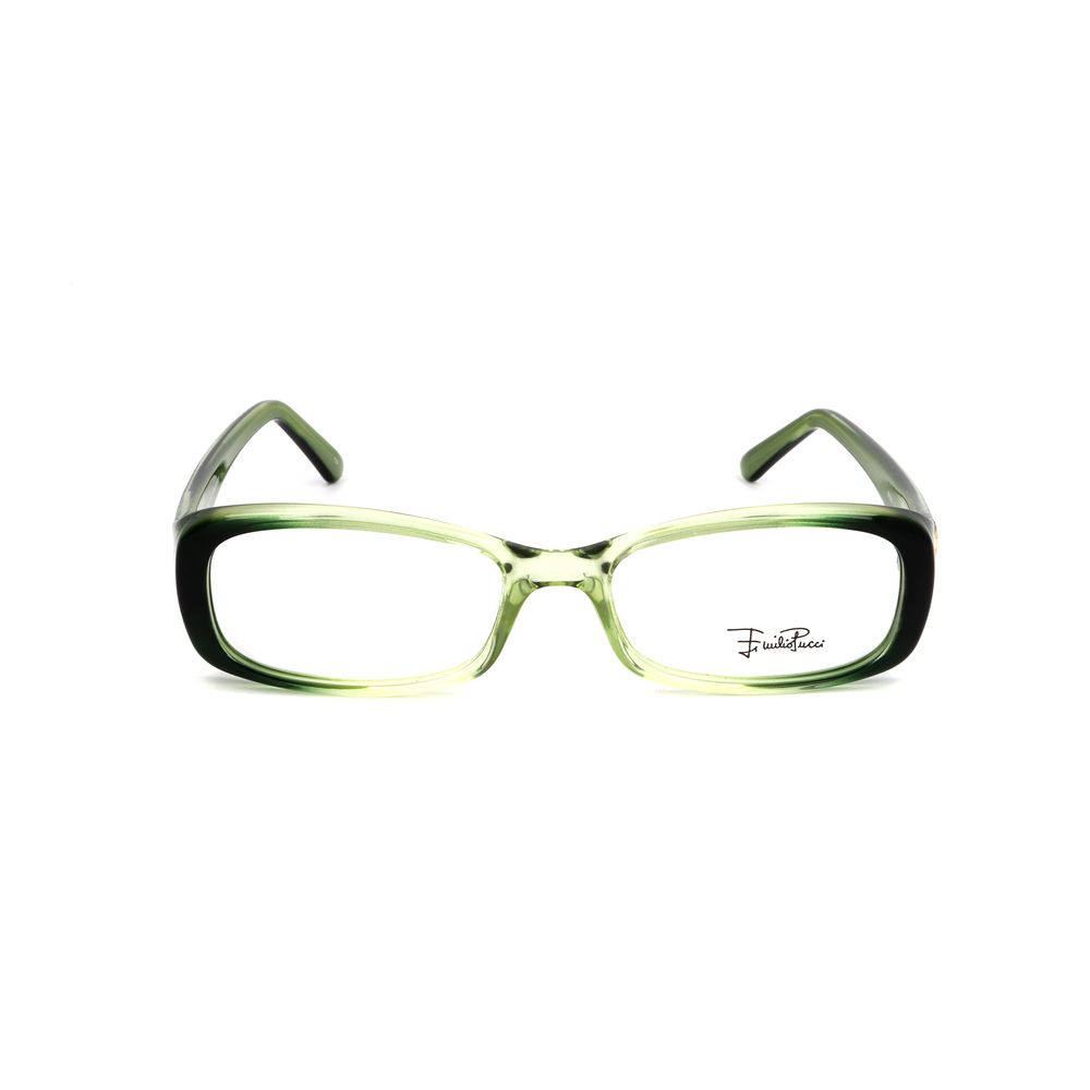 Green Plastic Glasses (frames) Accessory