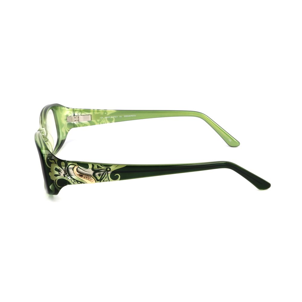 Green Plastic Glasses (frames) Accessory