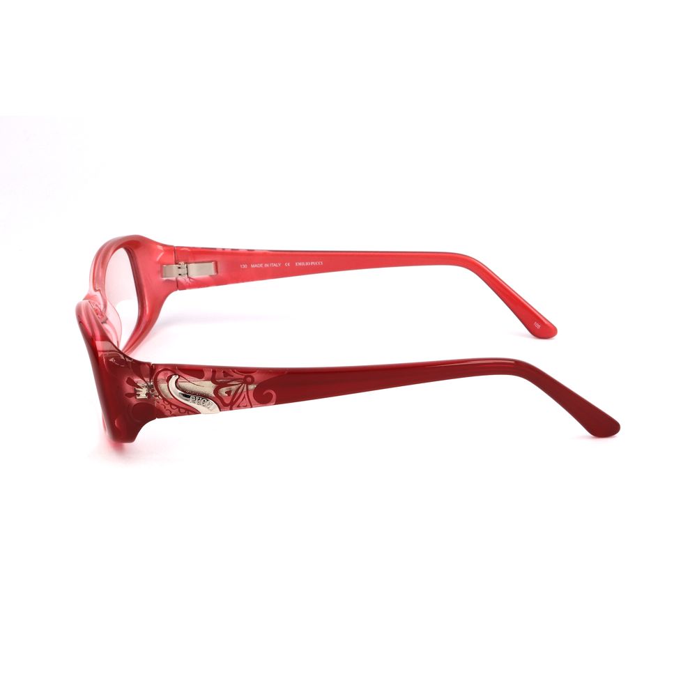 Red Plastic Glasses (frames) Accessory