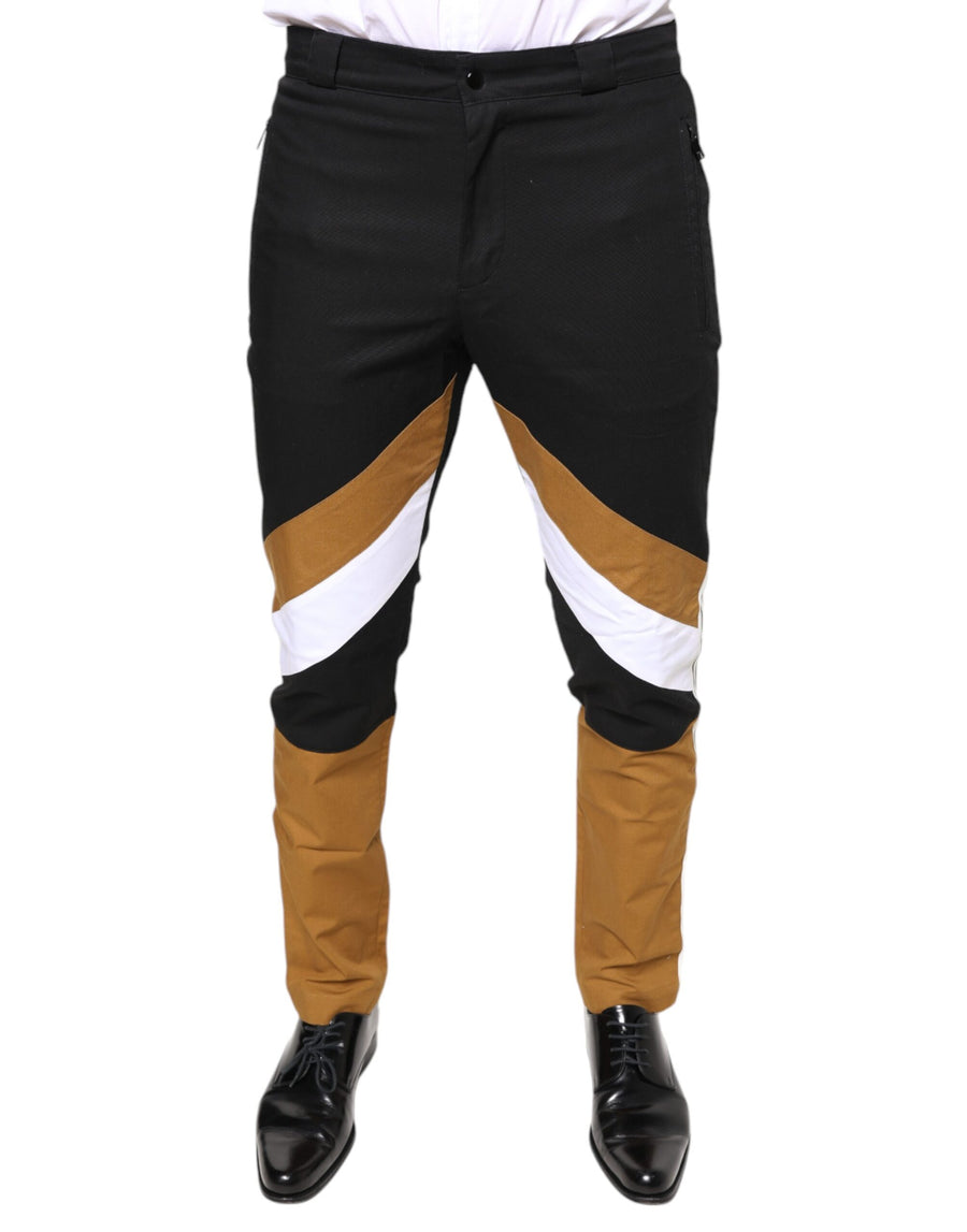 Dolce & Gabbana 95% Cotton trousers in multicolor