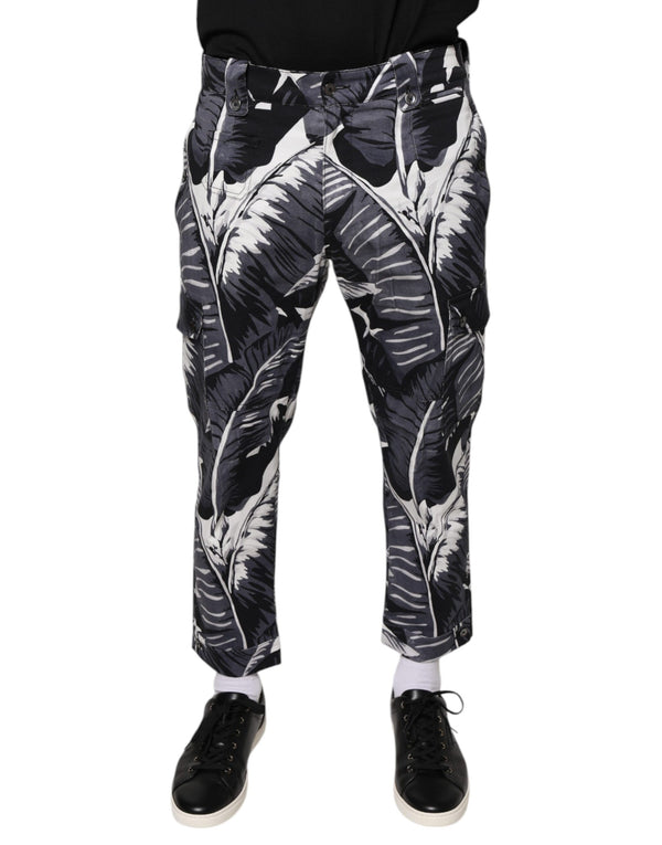 Dolce & Gabbana 97% Cotton chinos in gray