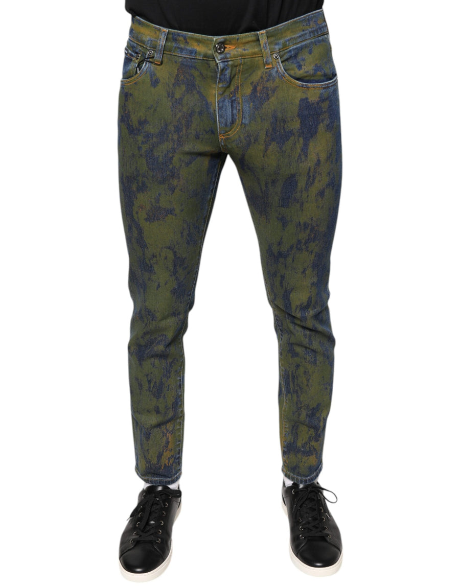 Dolce & Gabbana 98% Cotton 2% Elastane Stretch jeans in blue
