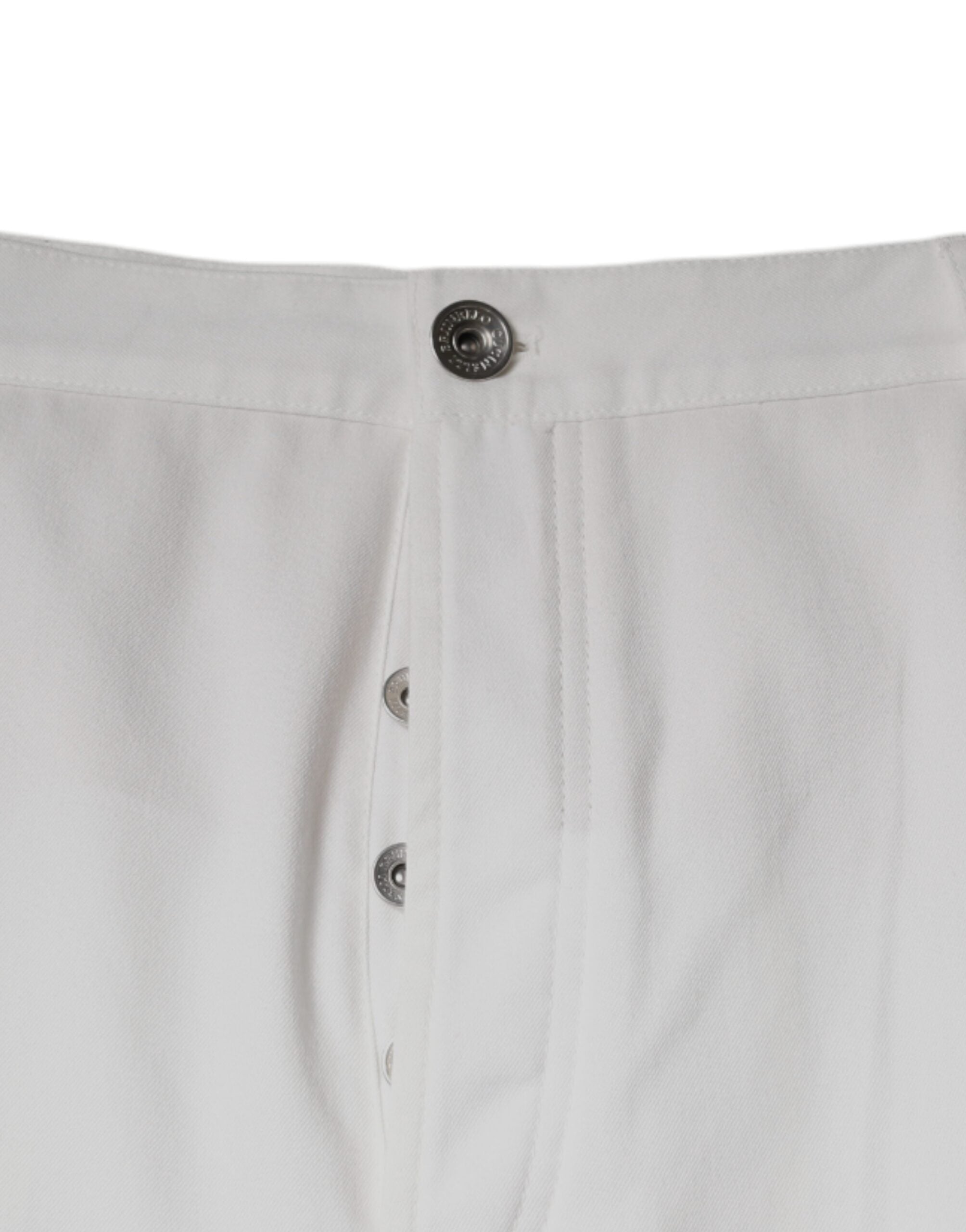 Brunello Cucinelli 100% Cotton trousers in white — view 6