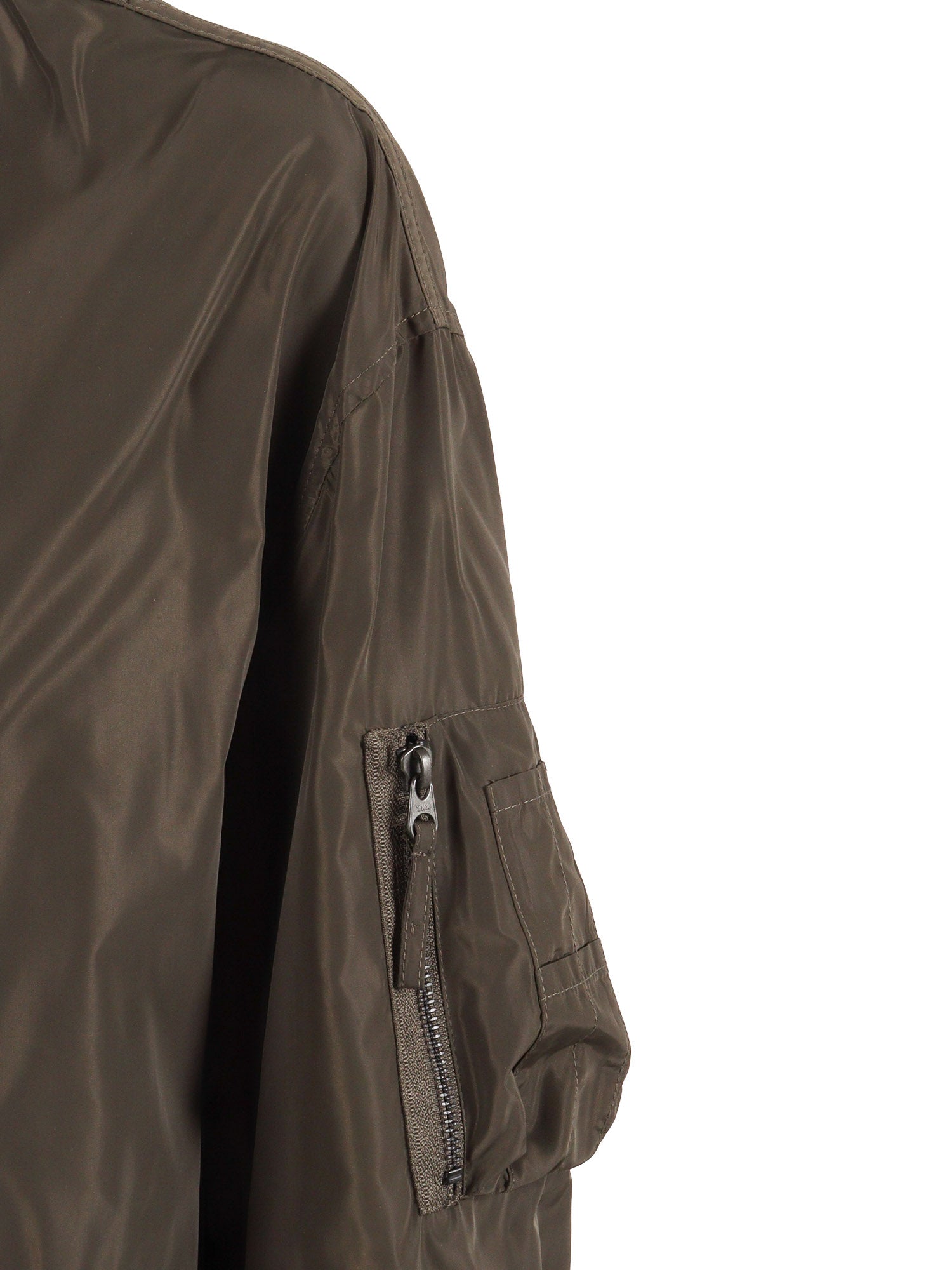 WOMAN JACKET Green Polyester Heavy