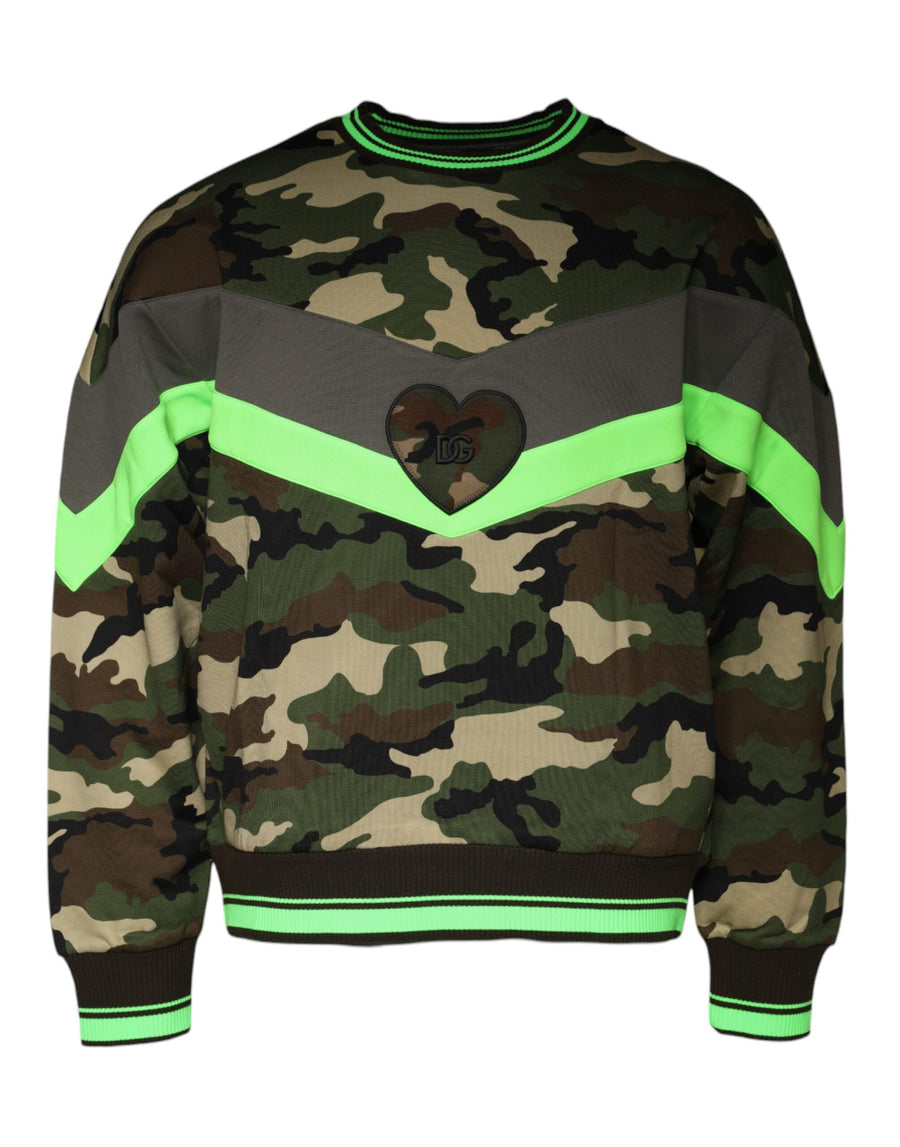 Dolce & Gabbana 91% Cotton sweatshirt in multicolor