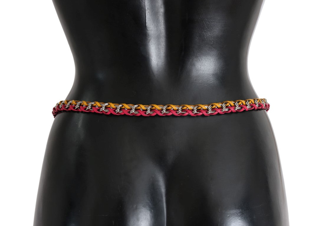 Dolce & Gabbana 50% Leather belt in multicolor — view 3
