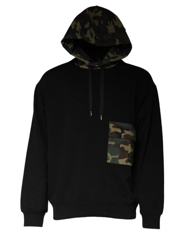 Dolce & Gabbana 70% Cotton 20% Polyester 10% Nylon hoodie in black