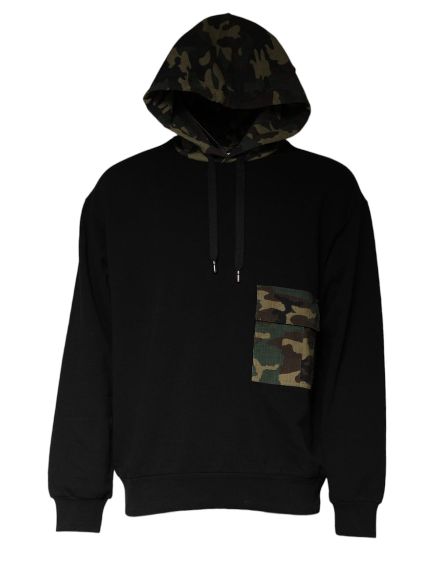 Dolce & Gabbana 70% Cotton 20% Polyester 10% Nylon hoodie in black