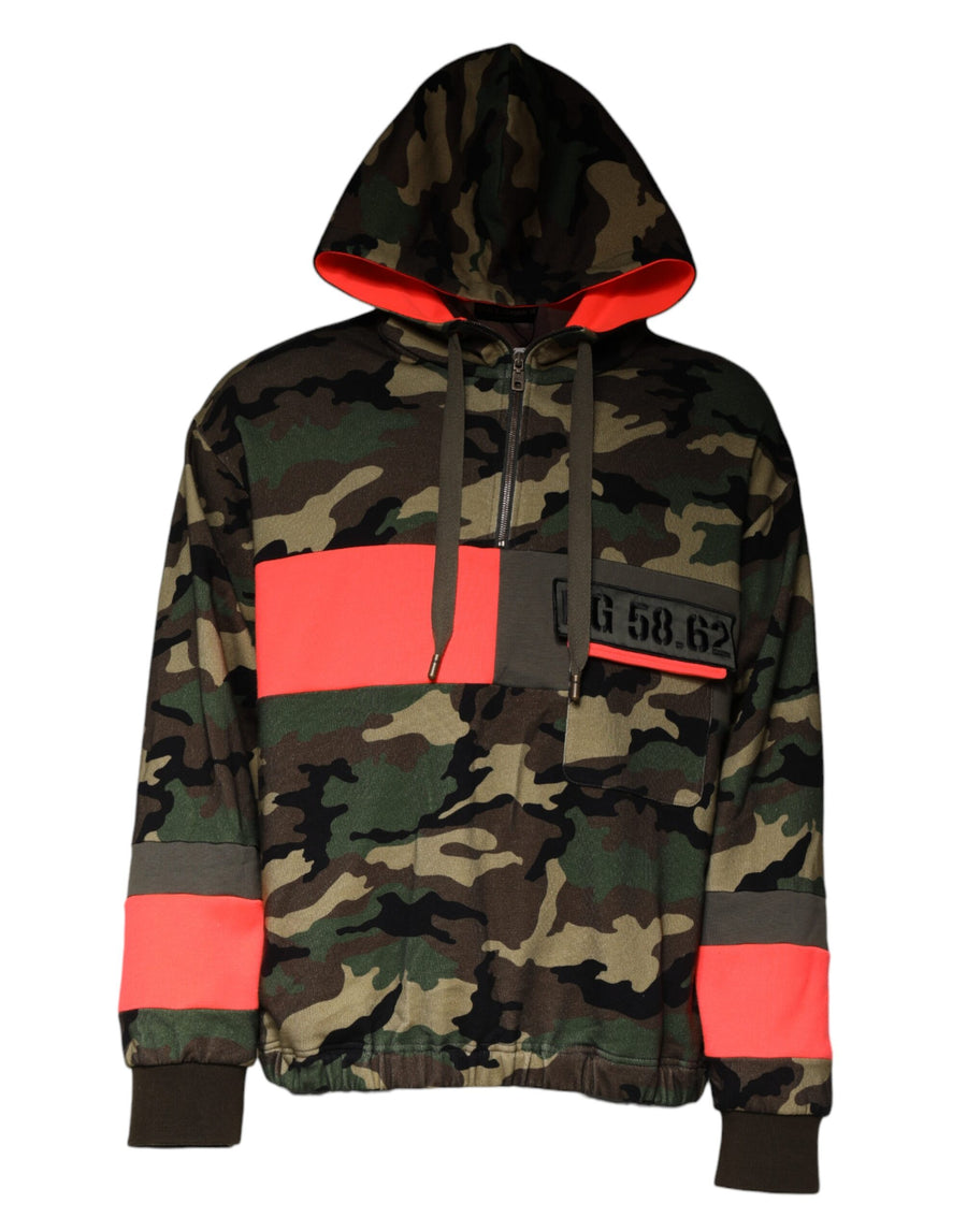 Dolce & Gabbana 90% Cotton hoodie in multicolor