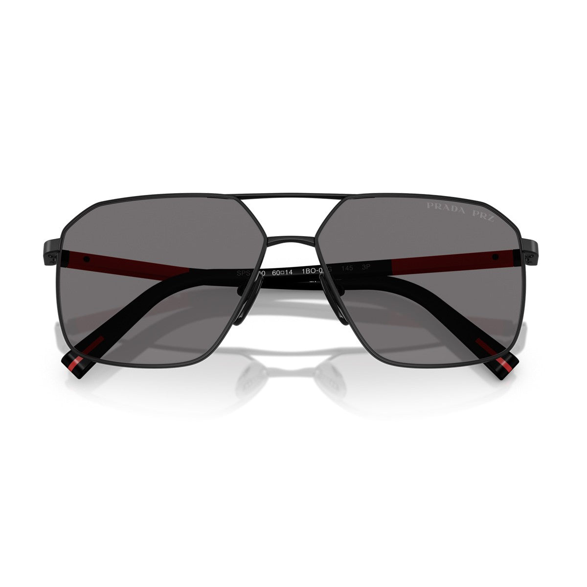 Prada Linea Rossa Ps A50s Black Acciaio Sunglasses