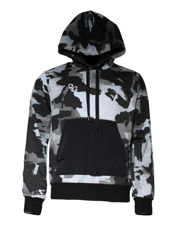 Dolce & Gabbana 95% Cotton 5% Nylon hoodie in black