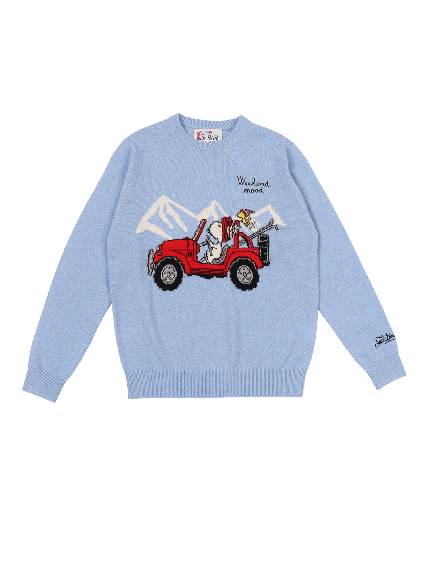 Douglas Light-Snoopy We Mood 31 Emb Light Blue Sweatshirt