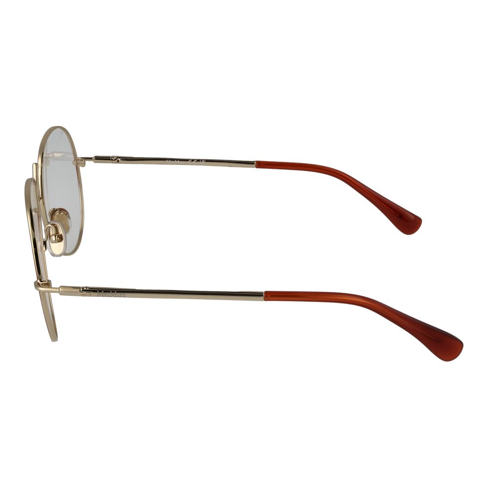 Orange Metal Glasses (frames) Accessory