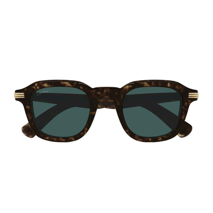 Cartier Ct0536s Première De Brown Acetato Riciclato Sunglasses