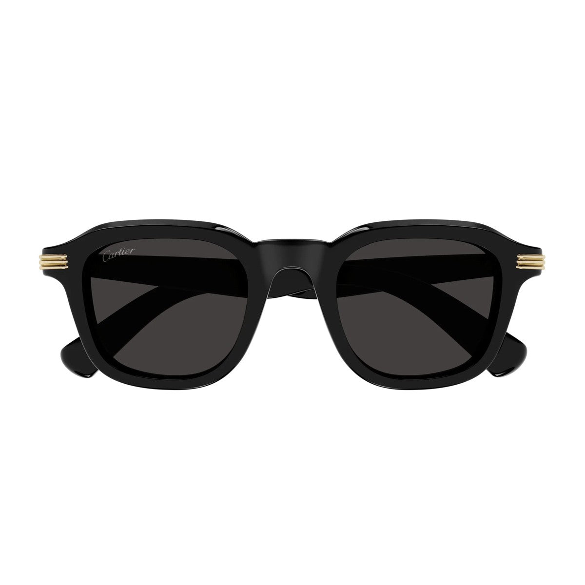 Cartier Ct0536s Première De Black Acetato Riciclato Sunglasses