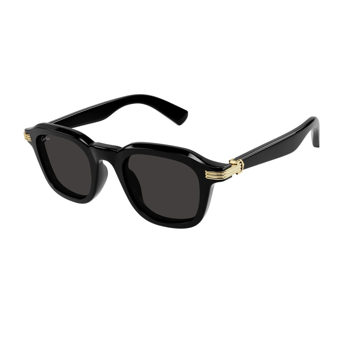 Cartier Ct0536s Première De Black Acetato Riciclato Sunglasses