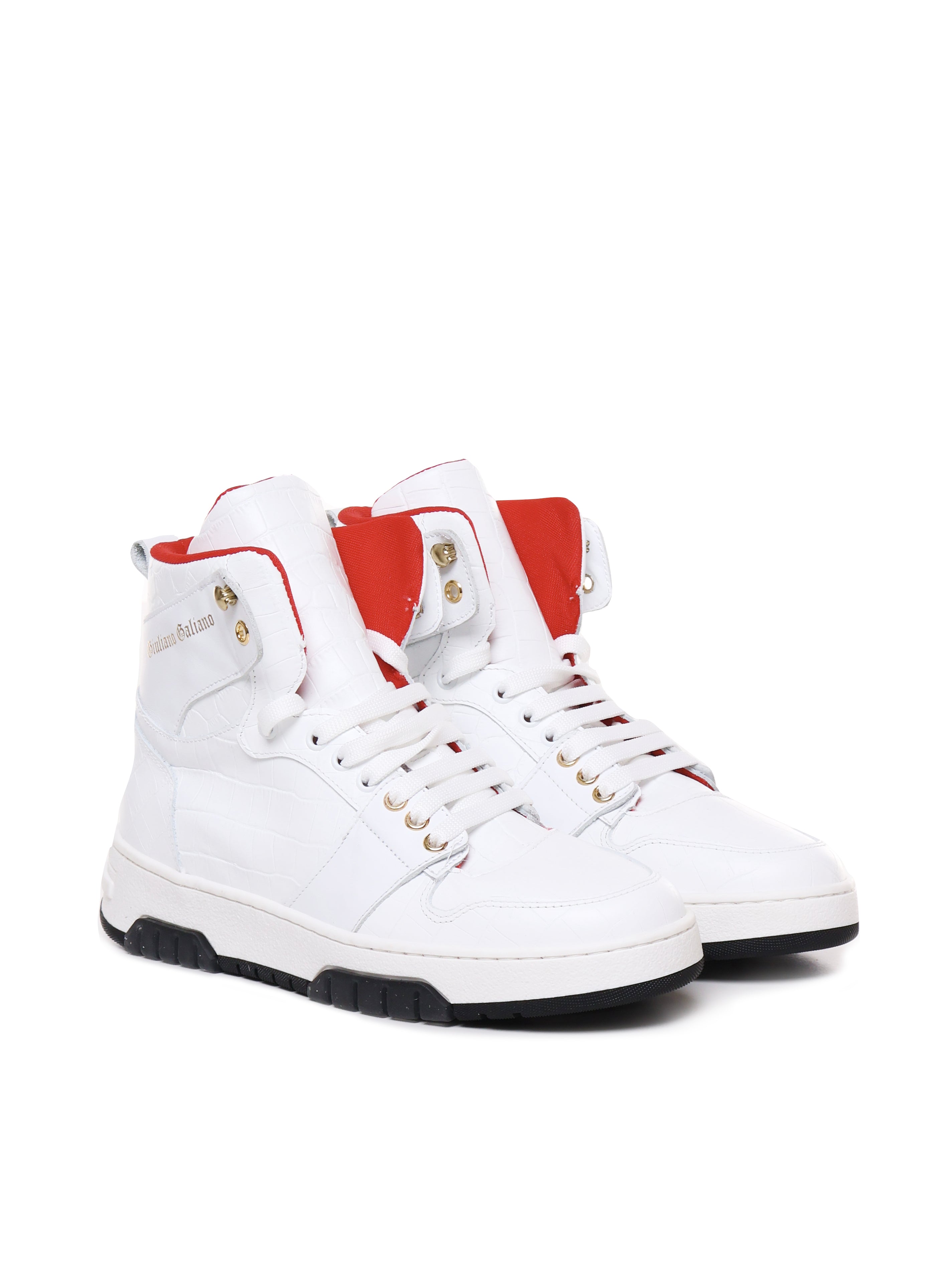 Giuliano Galiano Sneakers White Calfskin