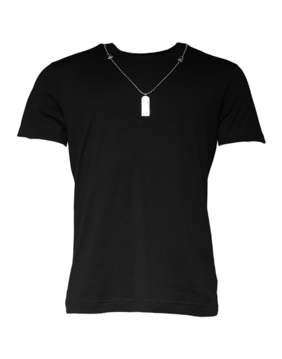 Dolce & Gabbana 100% Cotton t-shirt in black