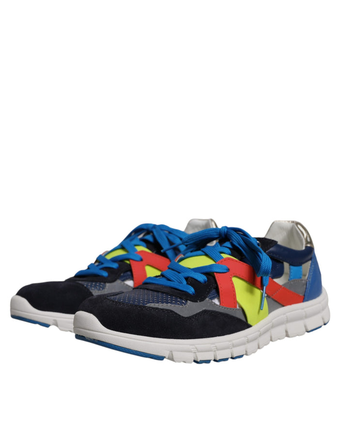 Dolce & Gabbana 90% Calf Leather sneaker in multicolor — view 2