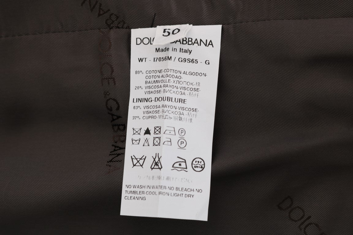 Dolce & Gabbana 80% Cotton vest in gray — view 7
