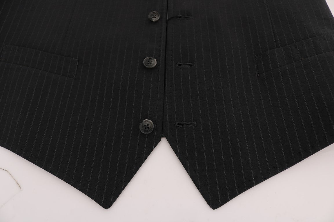 Dolce & Gabbana 80% Cotton vest in gray — view 5