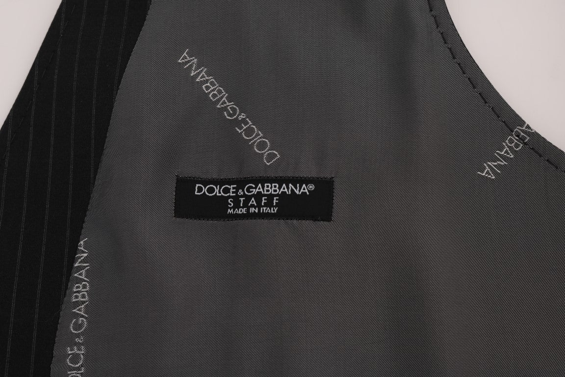 Dolce & Gabbana 80% Cotton vest in gray — view 6
