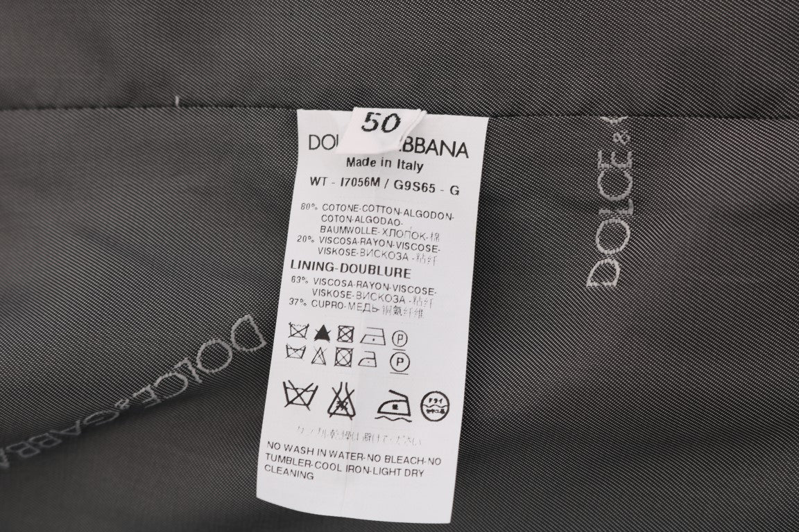 Dolce & Gabbana 80% Cotton vest in gray — view 7