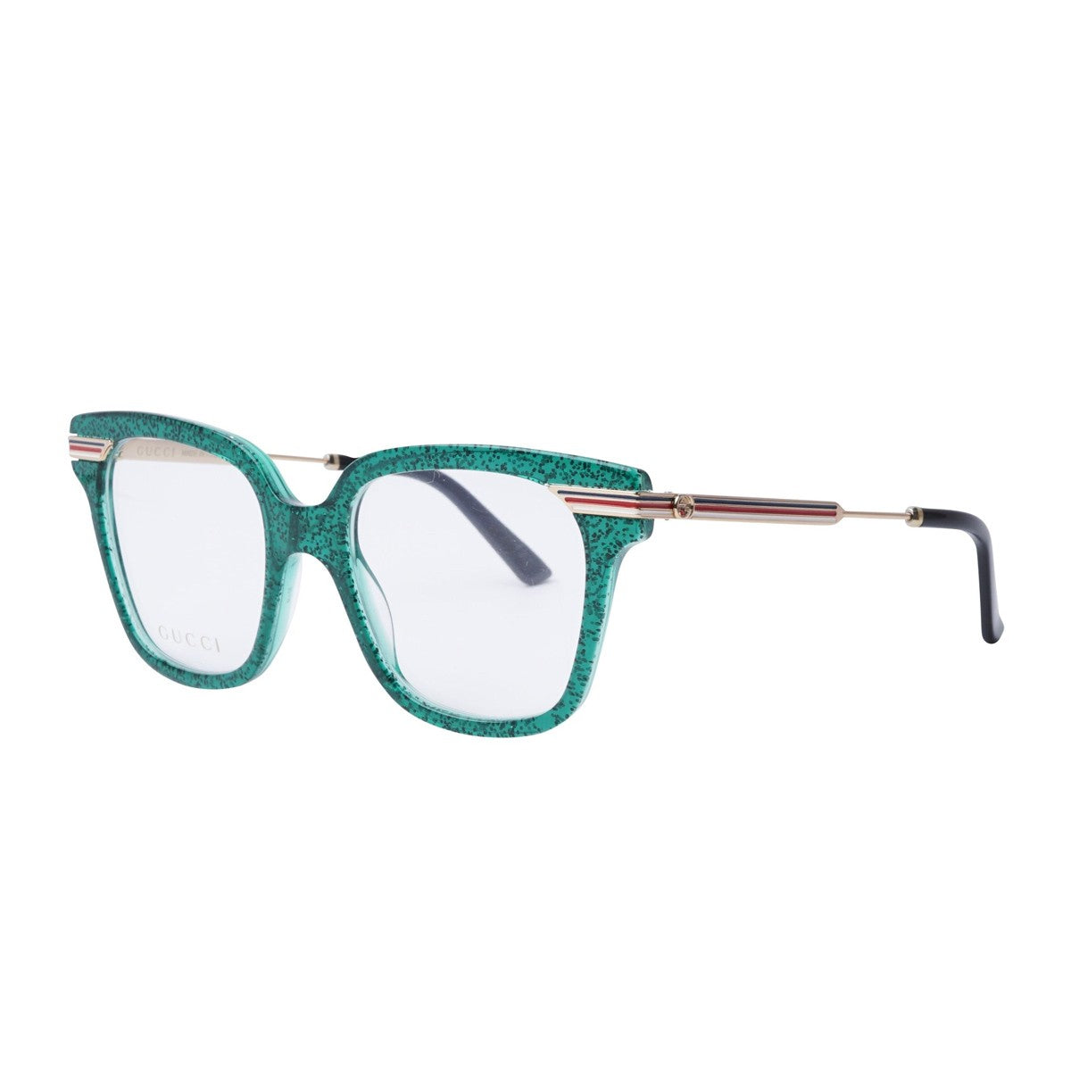 GG0284O Verde Celluloid Occhiali Vista
