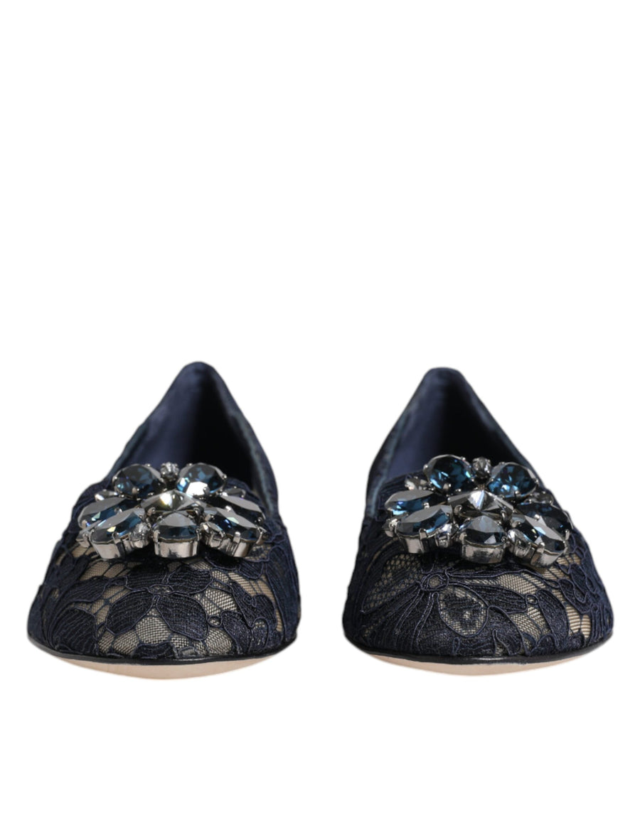 Dolce & Gabbana 56% Viscose flat in navy
