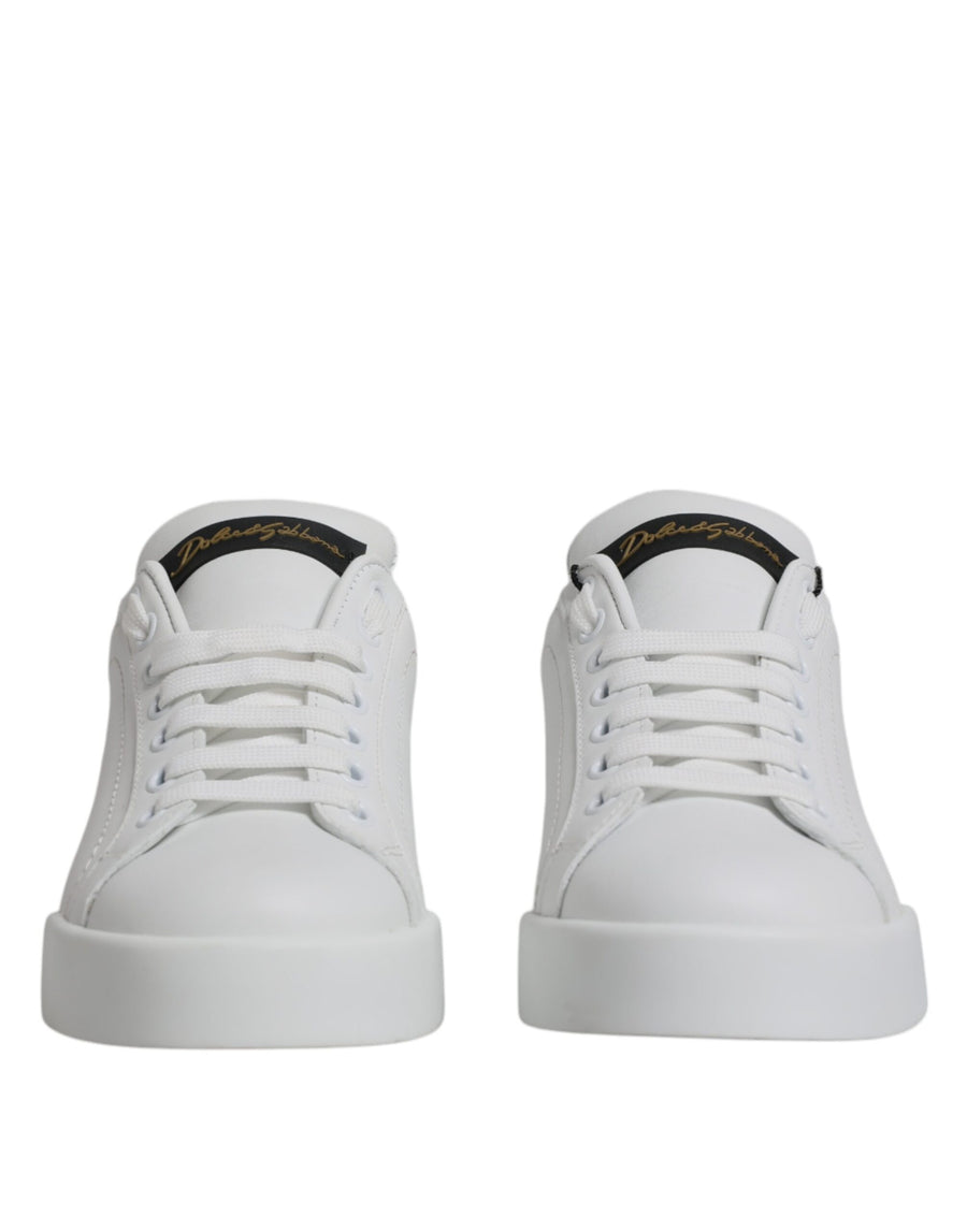 Dolce & Gabbana 100% Calf Leather sneakers in white